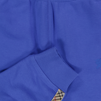 Burberry Jackson Kids Boys Pants In Cobalt Blue