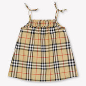 Burberry Betty Baby Girls Set In Beige
