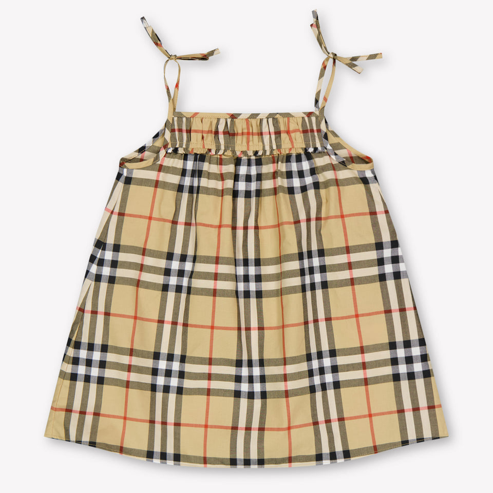 Burberry Betty Baby Girls Set In Beige
