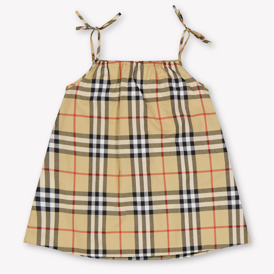 Burberry Betty Baby Girls Set In Beige