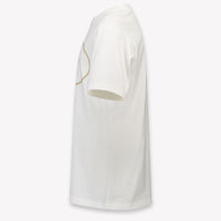 Burberry Cedar Crest Kids Unisex T-Shirt In OffWhite