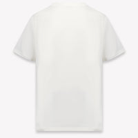 Burberry Cedar Crest Kids Unisex T-Shirt In OffWhite