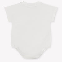 Burberry Dolby Baby Girls Romper In White