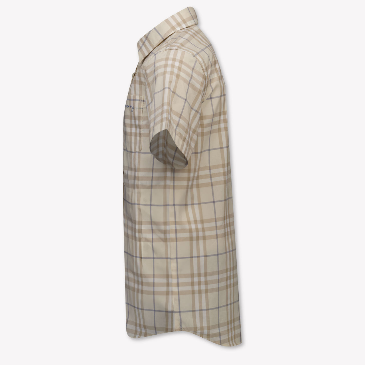 Burberry Kids Boys Blouse In Light Beige