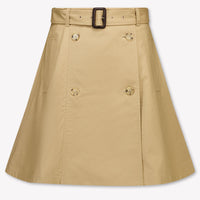 Burberry Katey Kinder Meisjes Rokje In Beige