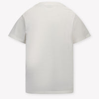 Burberry CEDAR Kids Unisex T-Shirt In OffWhite