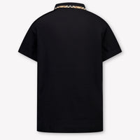Burberry JOHANE Kids Boys Polo In Black