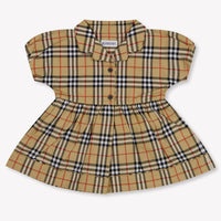 Burberry Bea Baby Girls Dress In Beige