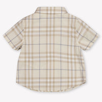 Burberry Owen Baby Boys Blouse In Light Beige