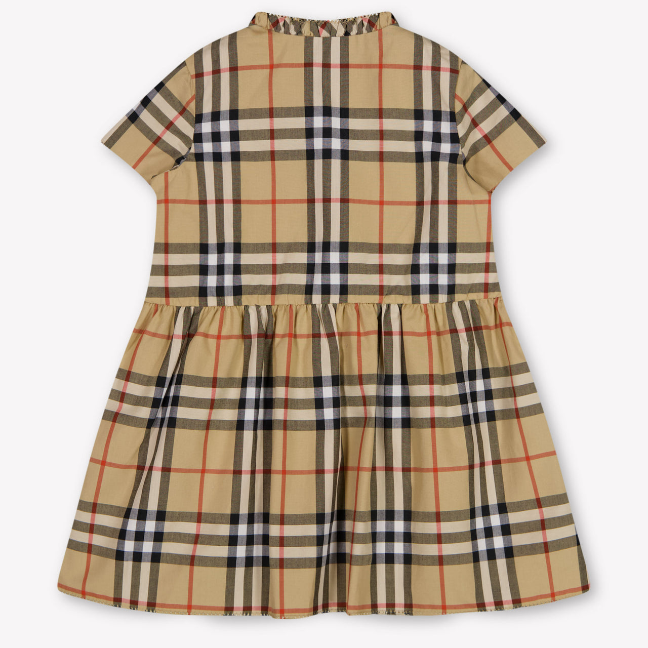 Burberry Rose Baby Girls Dress In Beige