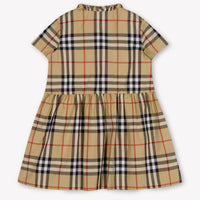 Burberry Rose Baby Girls Dress In Beige
