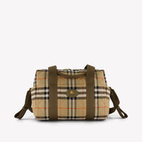 Burberry Belfast Baby Unisex Diaper Bag In Beige