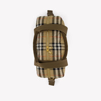 Burberry Belfast Baby Unisex Diaper Bag In Beige