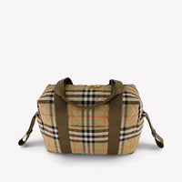 Burberry Belfast Baby Unisex Diaper Bag In Beige