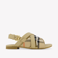 Burberry Cleo Meisjes Sandalen In Beige