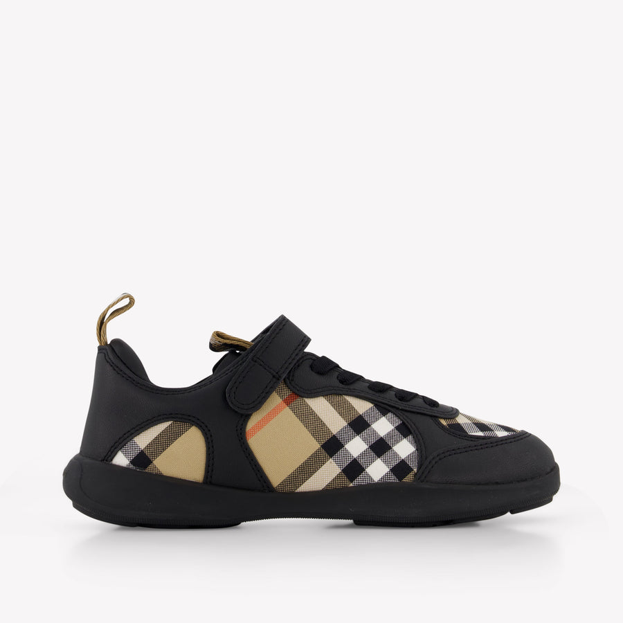 Burberry Matrix Unisex Kids Sneakers in Black
