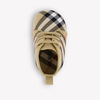Burberry Corby Baby Unisex Shoes In Beige