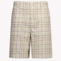 Burberry OSCAR Kids Boys Shorts In Light Beige