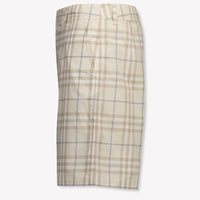 Burberry OSCAR Kids Boys Shorts In Light Beige
