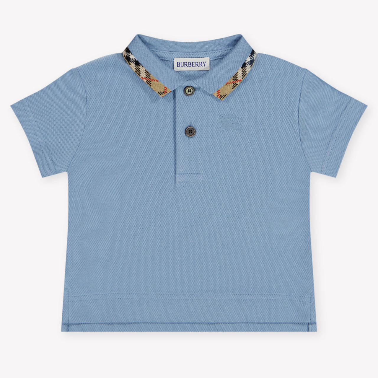 Burberry JOHANE Baby Boys Polo In Light Blue