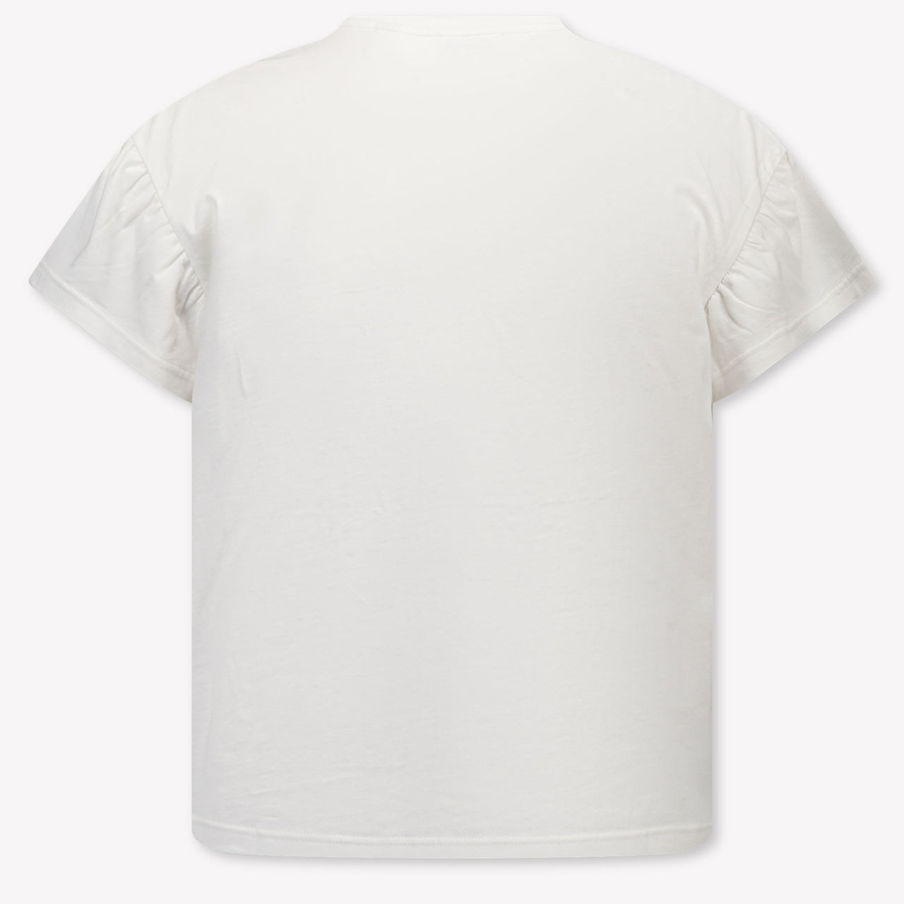 Burberry Roxy Bow Kids Girls T-Shirt In OffWhite