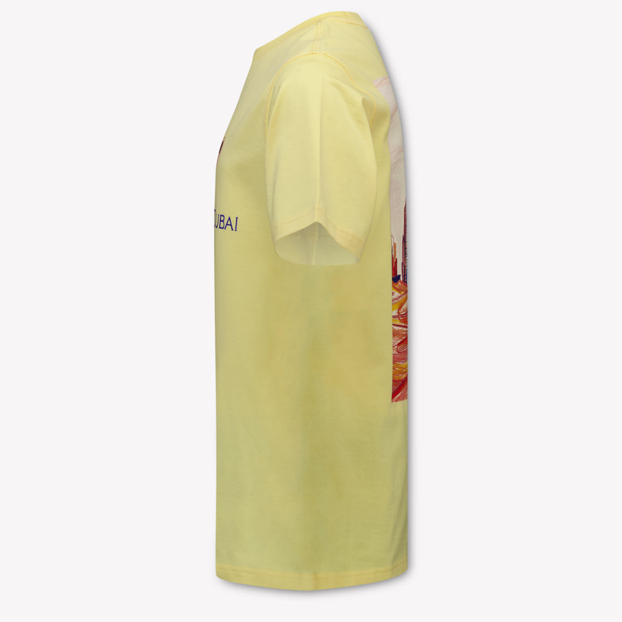 Burberry CEDAR Kinder Unisex T-Shirt In Geel