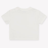Burberry Cedar Baby Unisex T-Shirt in Off-White
