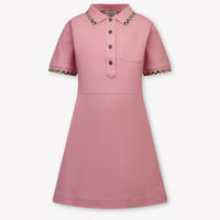 Burberry Romola Kinder Meisjes Jurk In Roze