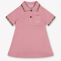 Burberry Romola Baby Girls Dress In Pink