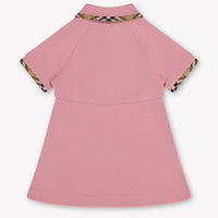 Burberry Romola Baby Girls Dress In Pink
