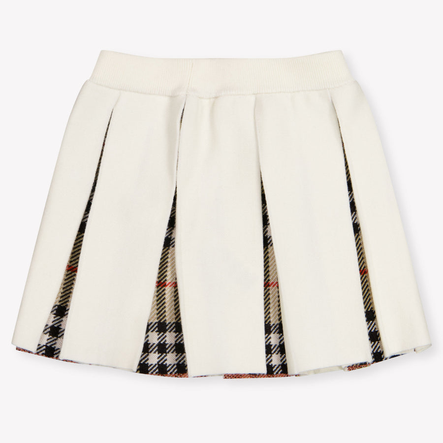 Burberry Theo Baby Girls In between jacket OffWhite