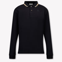 Burberry JOHANE Kids Boys Polo In Black