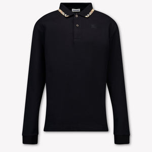Burberry JOHANE Kids Boys Polo In Black