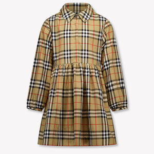 Burberry Winifred Kinder Meisjes Jurk In Beige