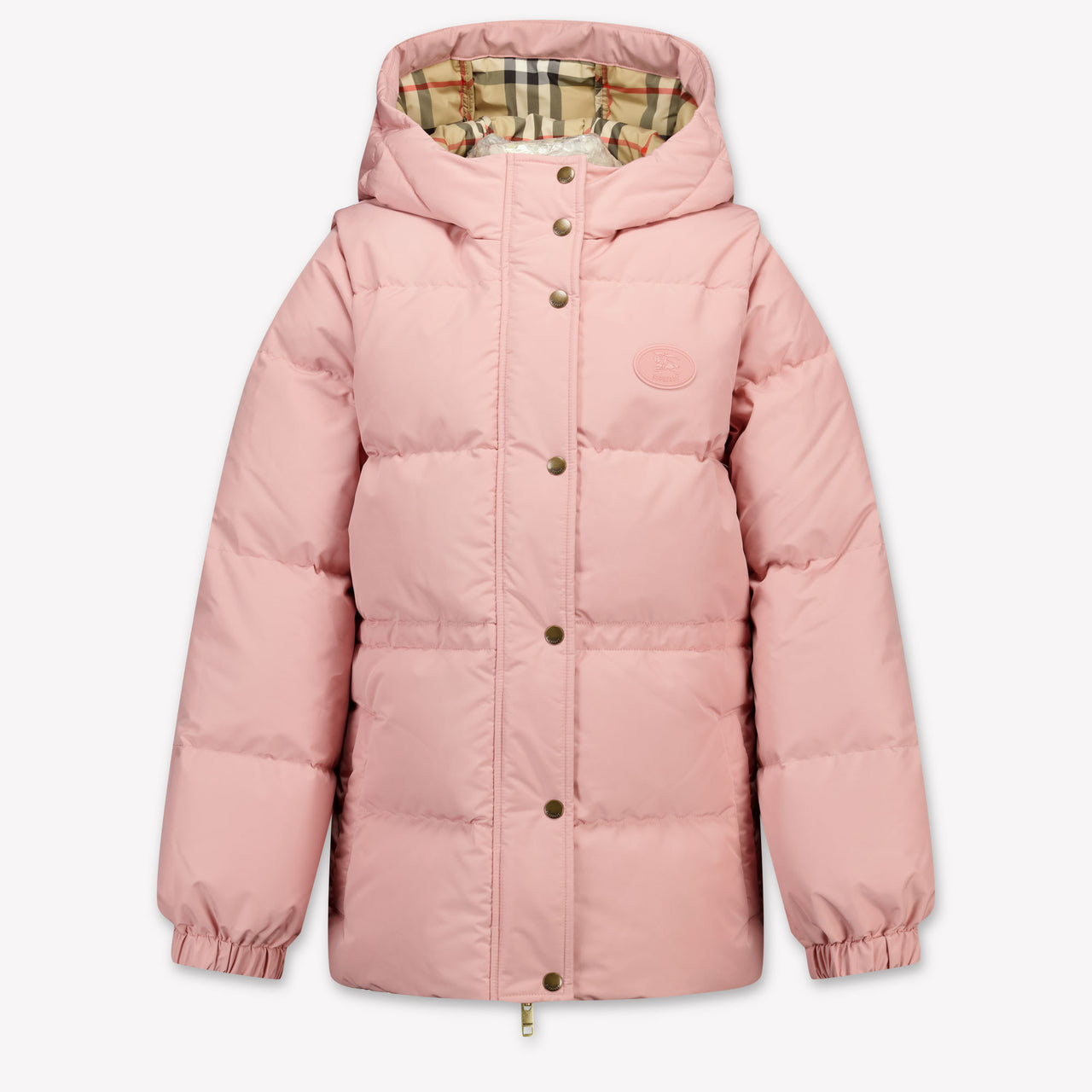 Burberry Penelope Kids Girls Winter coat In Light Pink