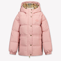 Burberry Penelope Kids Girls Winter coat In Light Pink