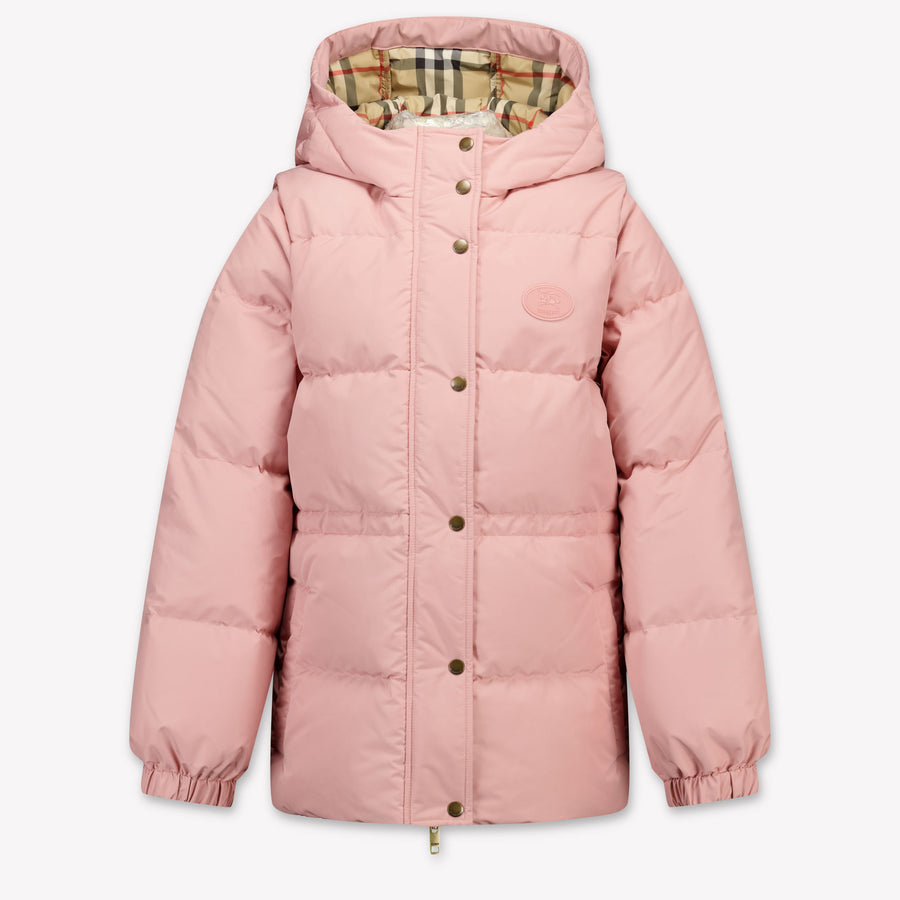 Burberry Penelope Kids Girls Winter coat In Light Pink