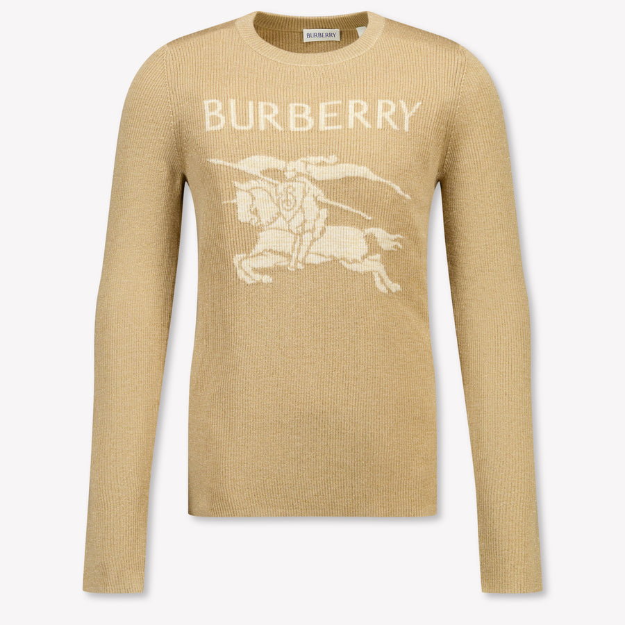 Burberry Tanja Girls Sweater in Gold