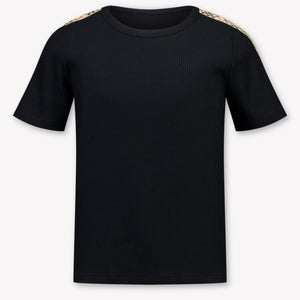 Burberry Pippy Kinder Meisjes T-Shirt In Zwart