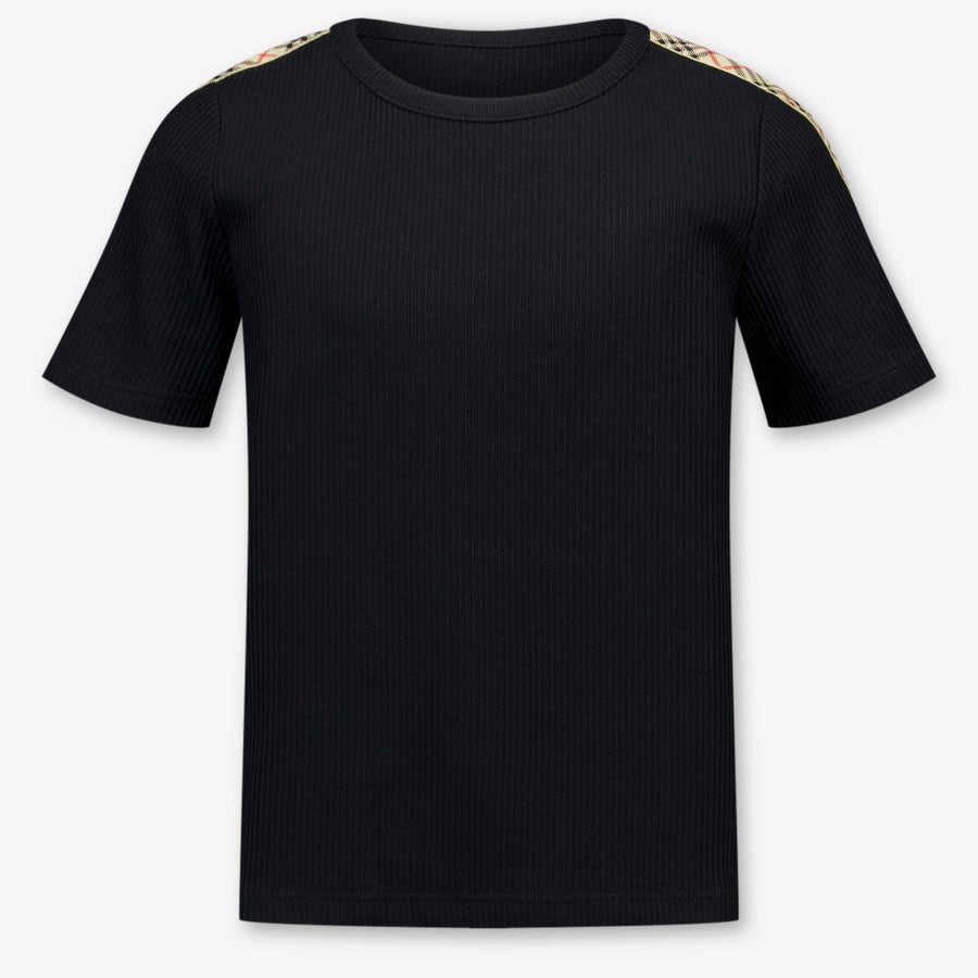 Burberry Pippy Kinder Meisjes T-Shirt In Zwart