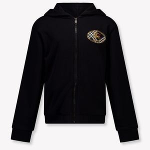 Burberry CLYDE Kids Boys Cardigan In Black
