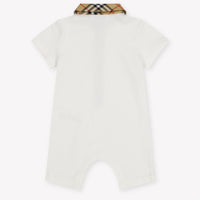 Burberry JAXON Baby Jongens Boxpakje In Wit
