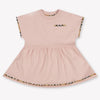 Burberry Lea Baby Girls Dress in Light Pink