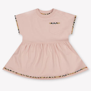 Burberry Lea Baby Meisjes Jurk In Licht Roze