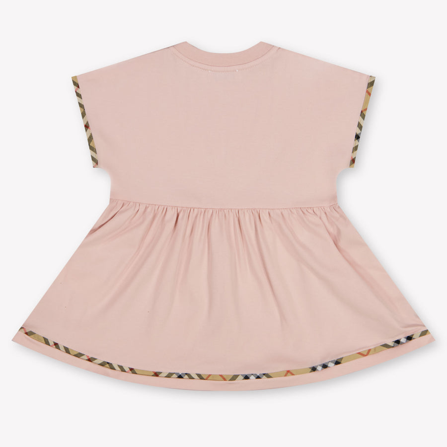 Burberry Lea Baby Meisjes Jurk In Licht Roze