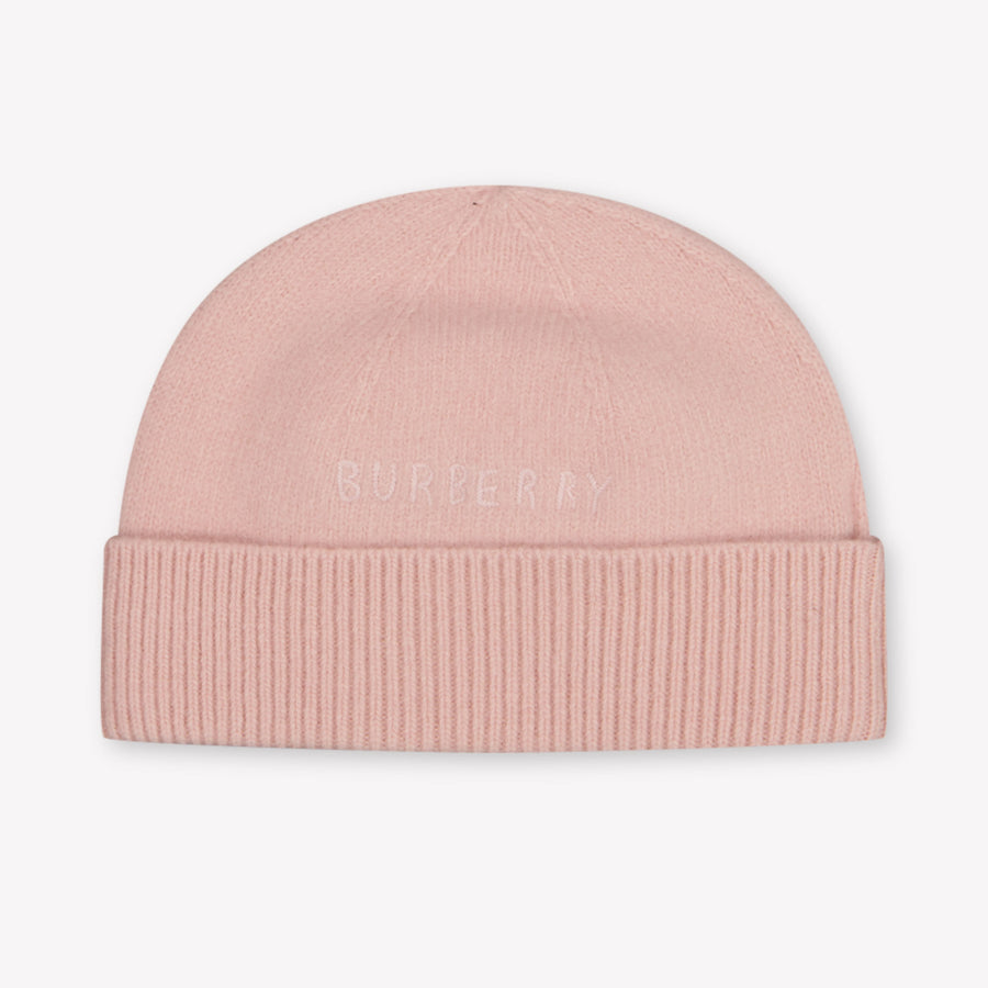 Burberry Kinder Meisjes Muts In Licht Roze