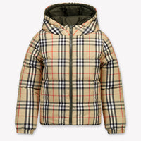 Burberry Jesse Kinder Jongens Winterjas In Donker Groen