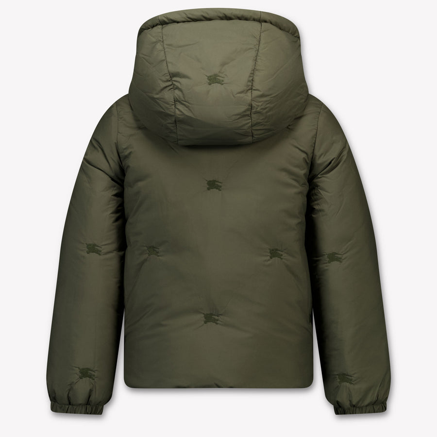 Burberry Jesse Kinder Jongens Winterjas In Donker Groen
