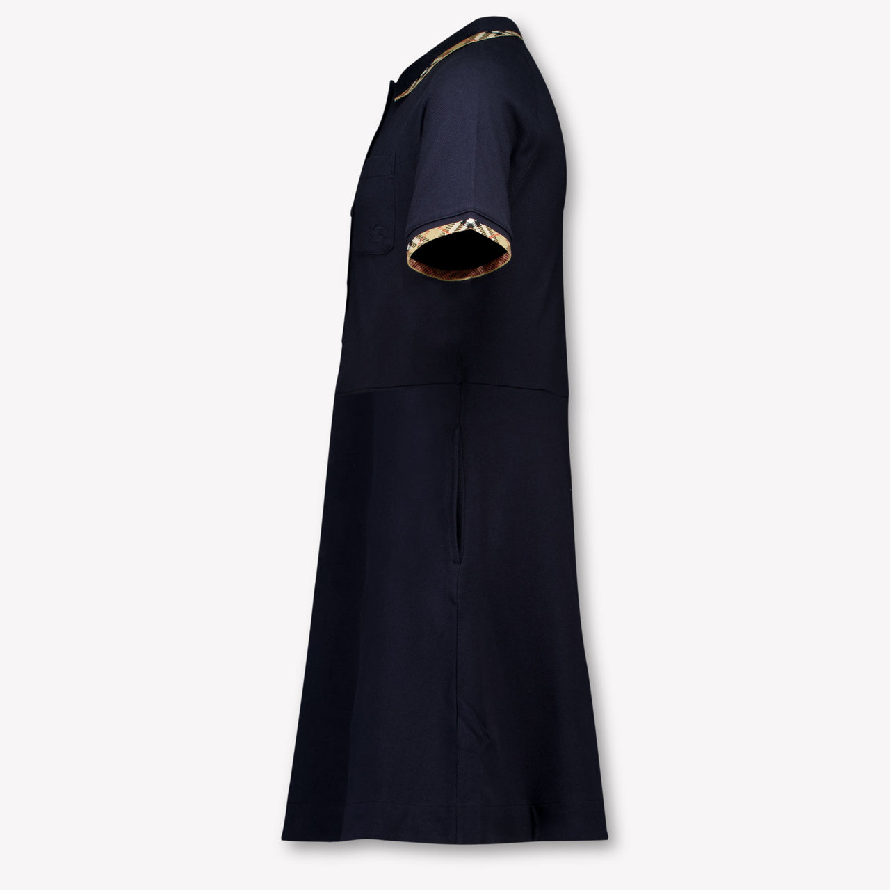 Burberry Romola Kids Girls Dress In Navy