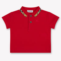 Burberry JOHANE Baby Jongens Polo In Rood